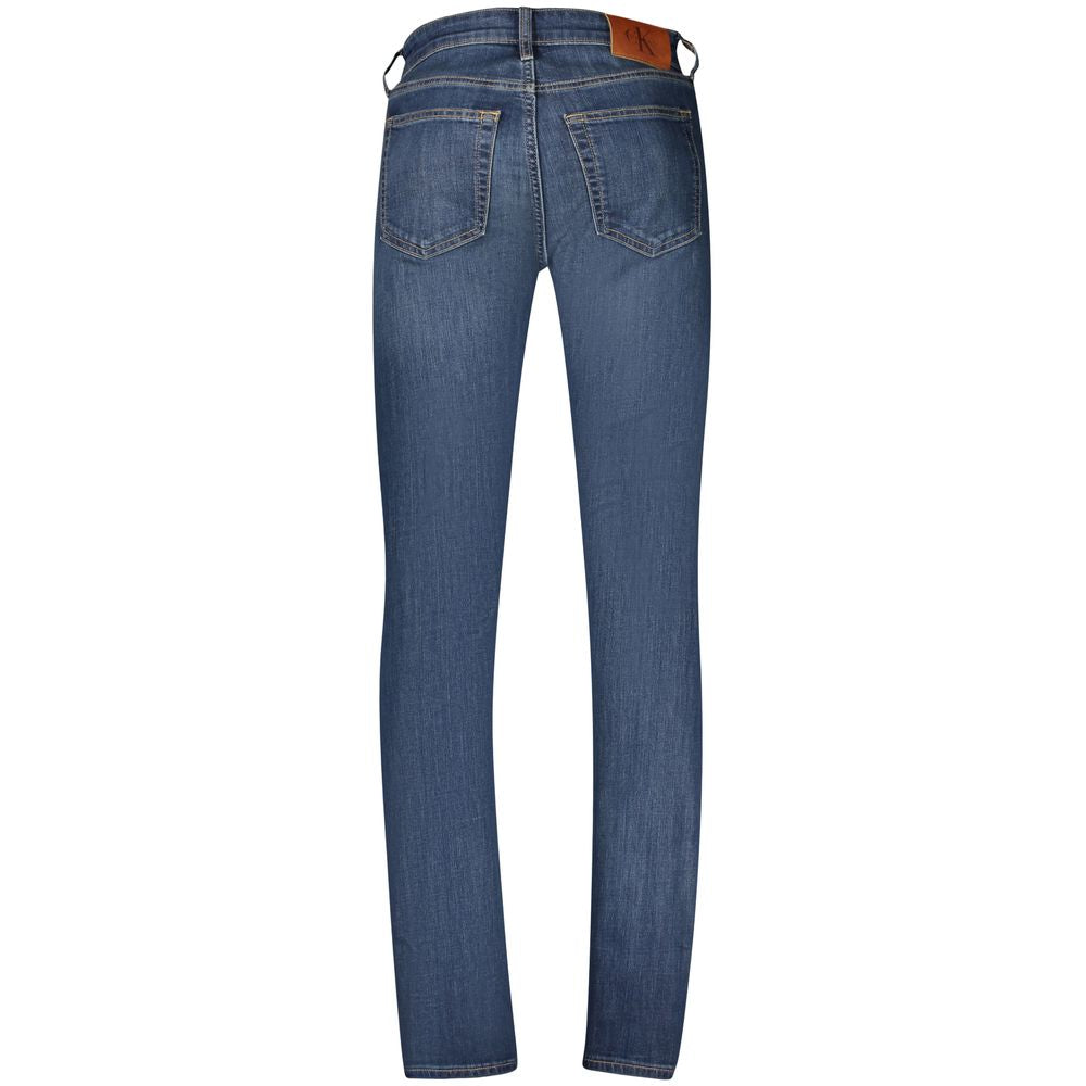 Calvin Klein Men's Blue Cotton Jeans
