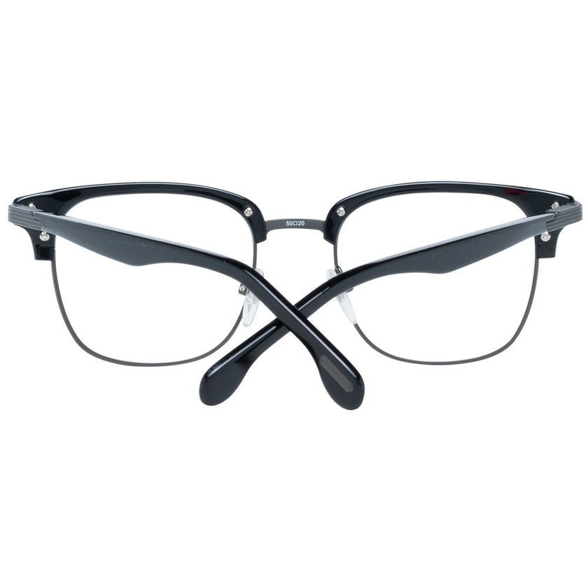 Lozza Brille aus schwarzem Metall & Kunststoff (Gestell)