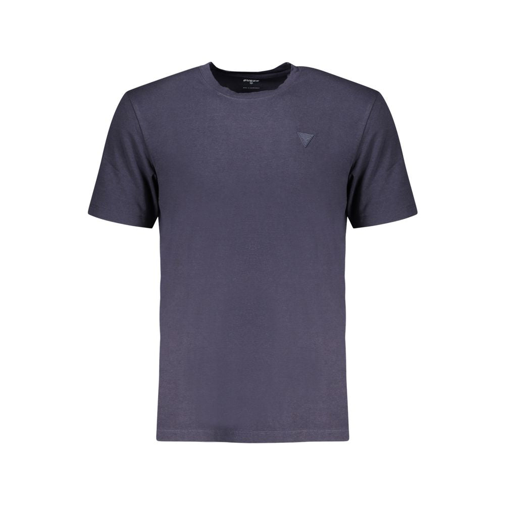 Guess Jeans Men's Blue Modal T-Shirt
