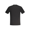 Guess Jeans Schwarzes Baumwoll-T-Shirt für Herren