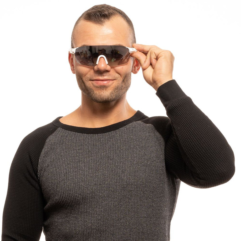 Fila Weiße Sonnenbrille aus Kunststoff