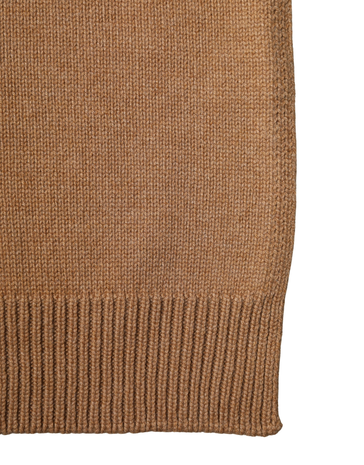 Dolce & Gabbana Brown Cashmere Knit Scarf 207cm x 29cm Men's Scarf