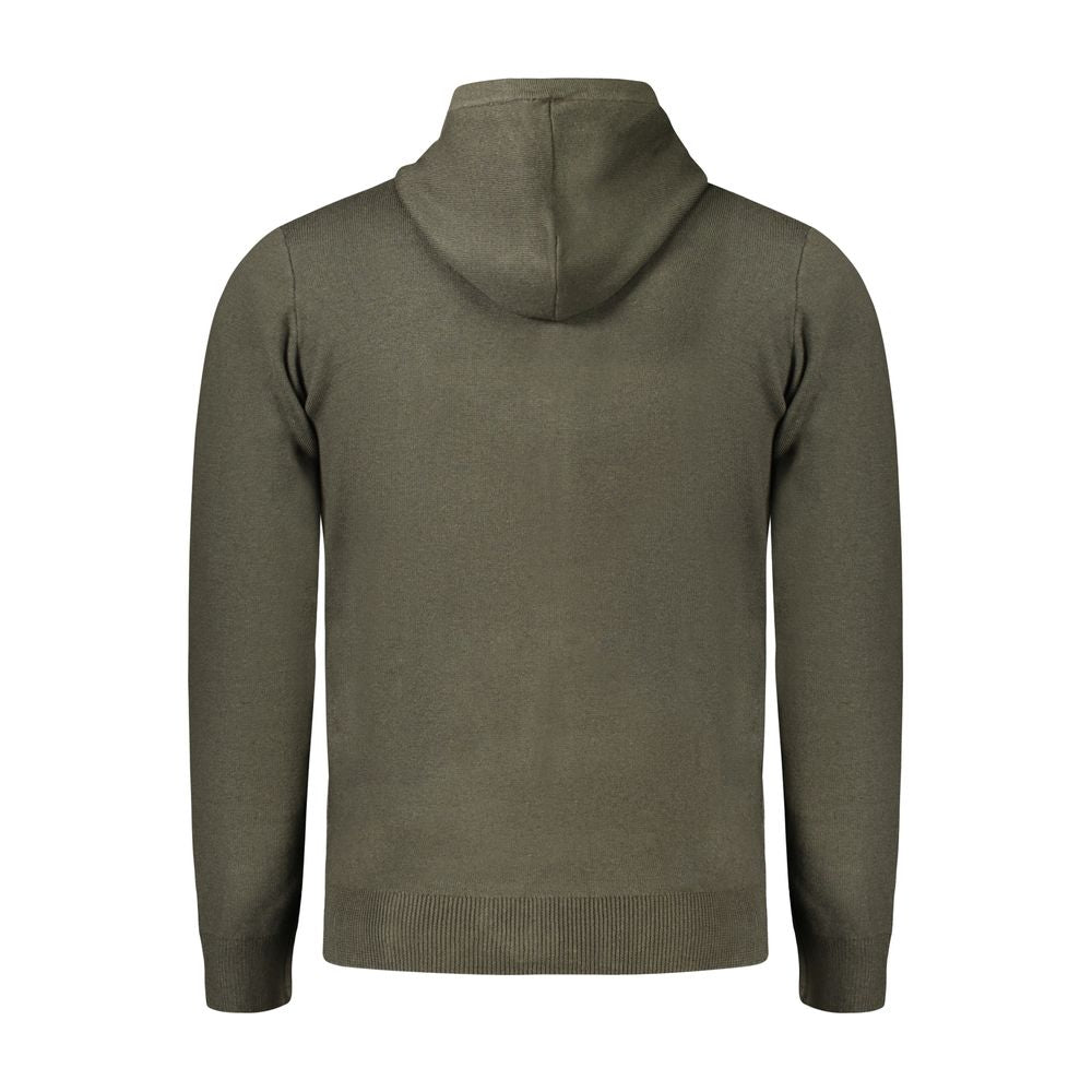Norway 1963 Grüner Cardigan aus Polyamid für Herren