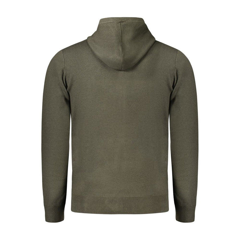 Norway 1963 Grüner Cardigan aus Polyamid für Herren