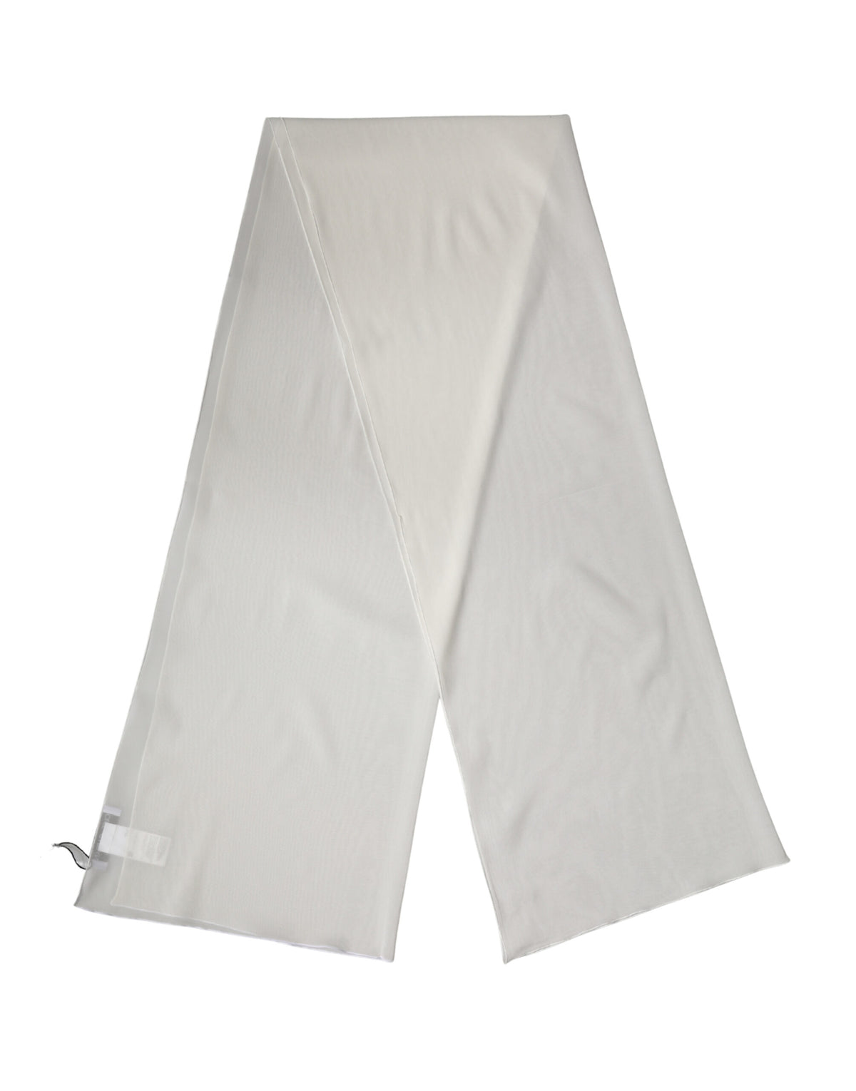 Dolce & Gabbana Off White Seidenschal Schal Stola 200cm x 64cm Tuch