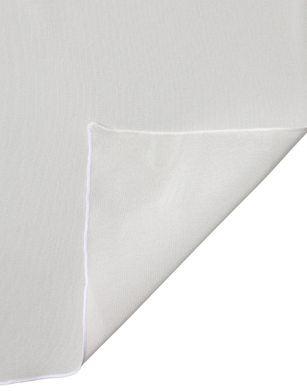 Dolce & Gabbana Off White Seidenschal Schal Stola 200cm x 64cm Tuch