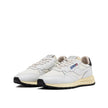 Autry Weiße Low-Top-Sneaker aus Leder