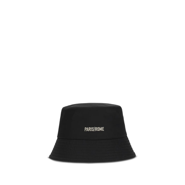 Valentino Garavani Schwarzer Baumwoll-Bucket Hat