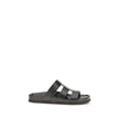 Valentino Garavani Schwarze Bos Taurus Sandalen aus Kalbsleder