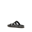 Valentino Garavani Schwarze Bos Taurus Sandalen aus Kalbsleder
