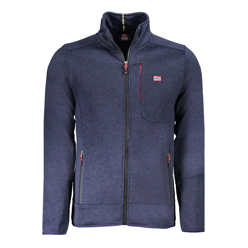 Norway 1963 Blu Polyester Herren-Sweatshirt