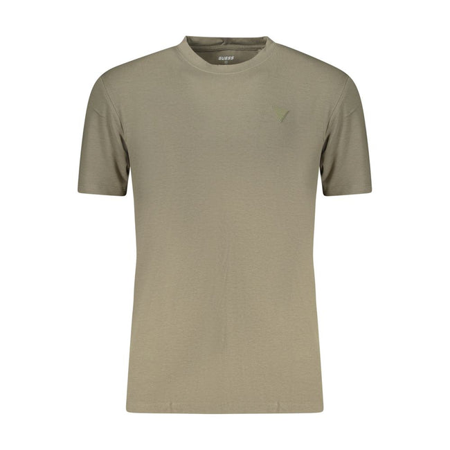 Guess Jeans Verde Baumwoll-T-Shirt für Herren