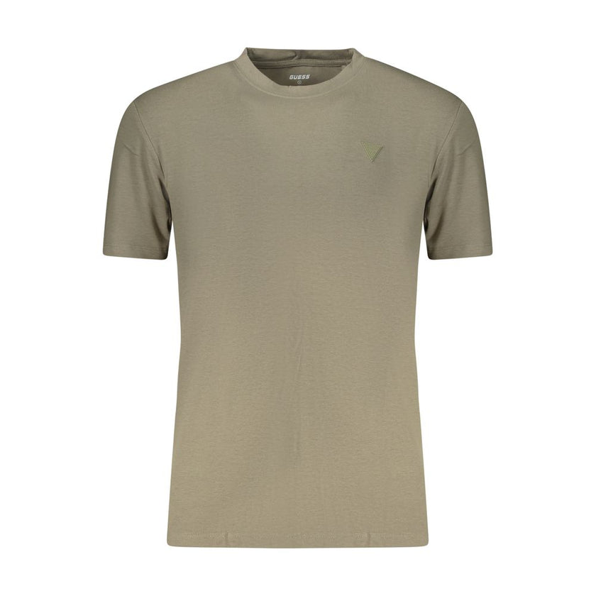 Guess Jeans Verde Baumwoll-T-Shirt für Herren