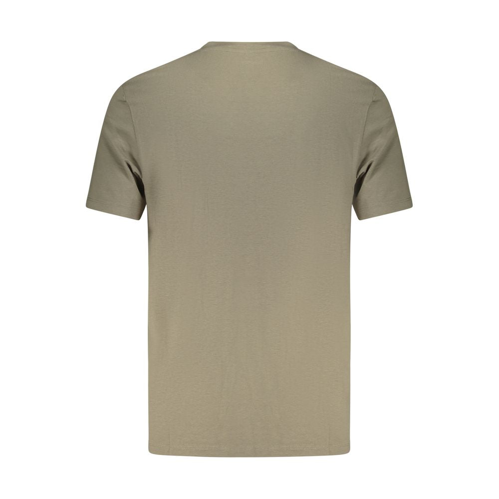 Guess Green Cotton T-Shirt for Men