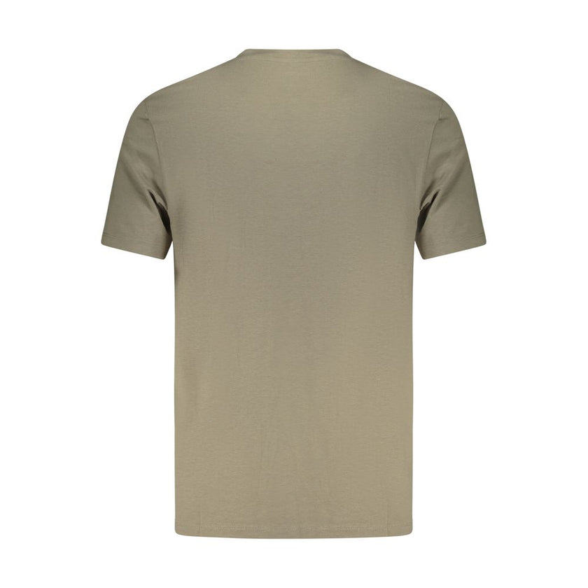 Guess Jeans Verde Baumwoll-T-Shirt für Herren