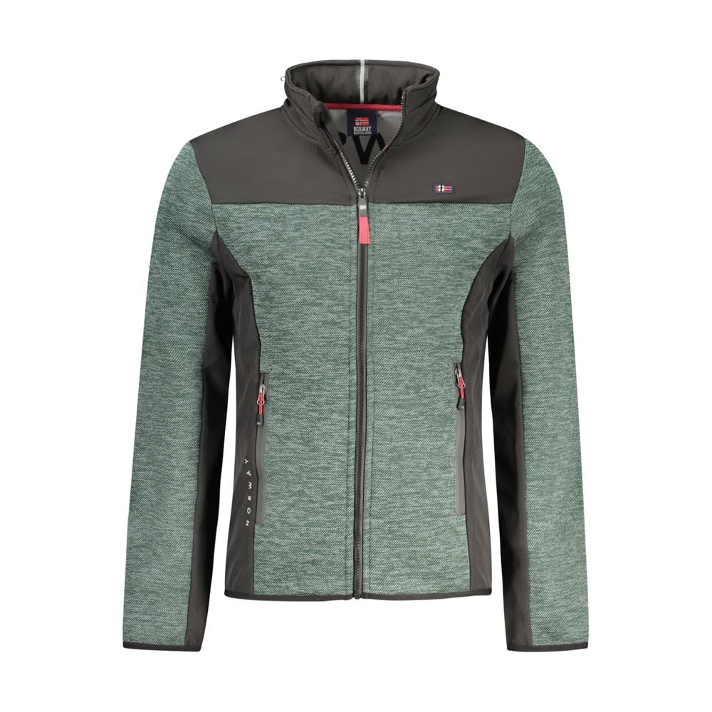 Norway 1963 Herrenjacke aus Verde-Polyester