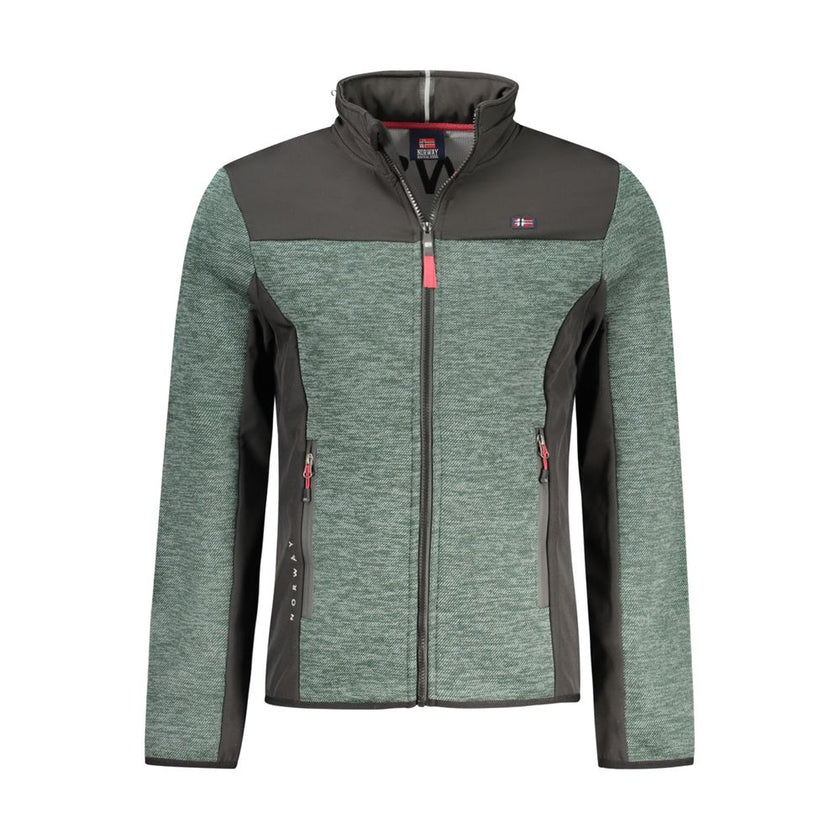 Norway 1963 Herrenjacke aus Verde-Polyester
