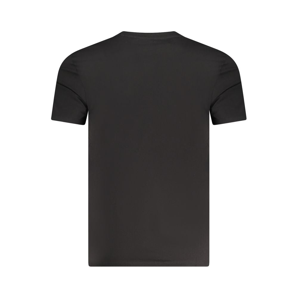 Guess Jeans Men's Black Cotton T-Shirt