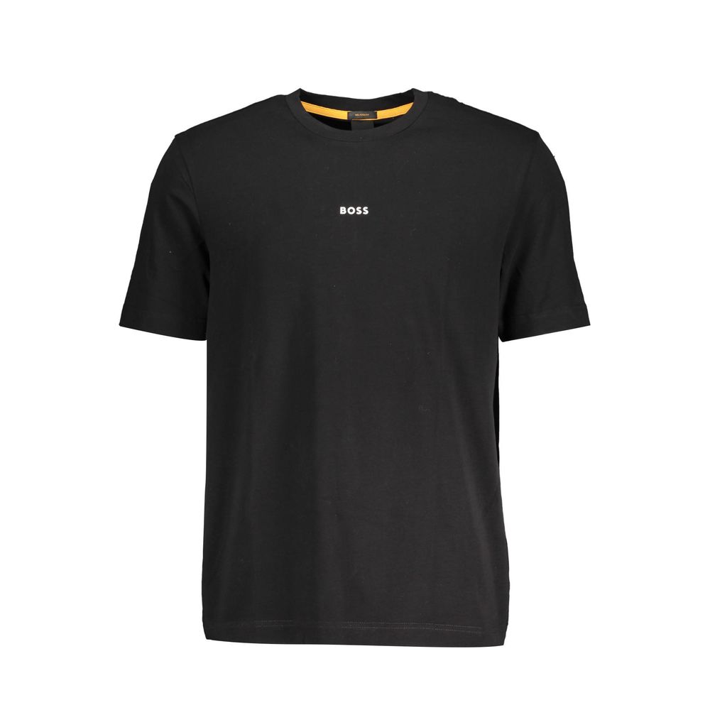 Hugo Boss Men's Black Cotton T-Shirt
