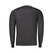 Coveri Moving Schwarzer Sweatshirt aus Nylon