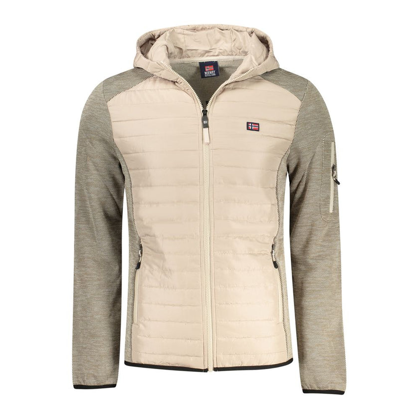 Norway 1963 Beige Polyester Herrenjacke