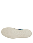 Dolce & Gabbana Mehrfarbige Leder Mid-Top Sneaker Schuhe