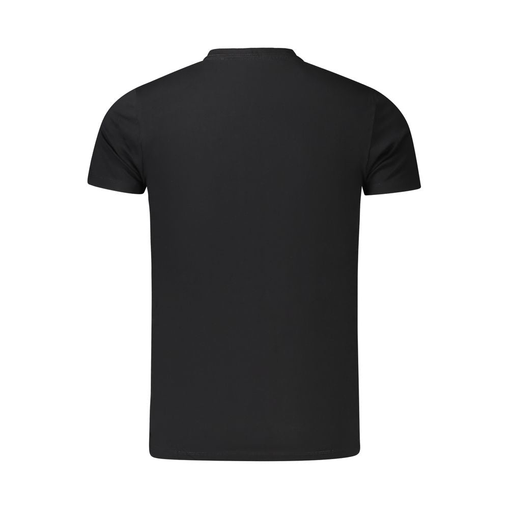 Pepe Jeans Schwarzes Baumwoll-T-Shirt für Herren