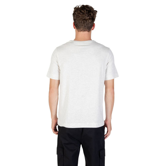 Calvin Klein Sport Graues Baumwoll-T-Shirt