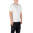 Calvin Klein Sport Graues Baumwoll-T-Shirt