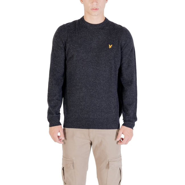 Lyle & Scott Schwarzer Nylon-Sweatshirt
