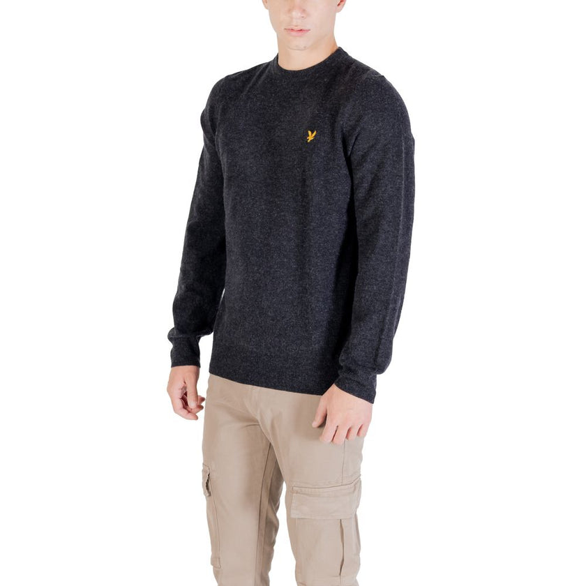 Lyle & Scott Schwarzer Nylon-Sweatshirt
