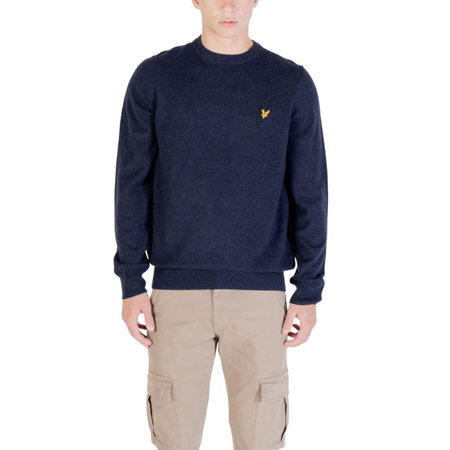 Lyle & Scott Blauer Sweatshirt aus Nylon