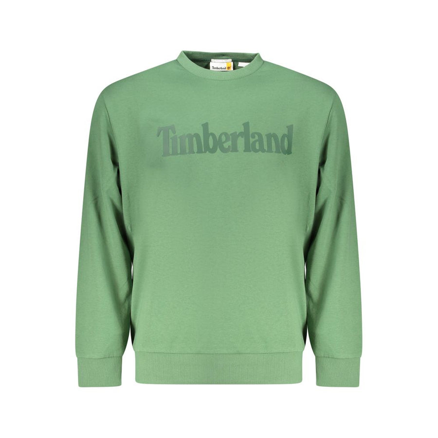 Timberland Green Cotton Sweatshirt for Men
