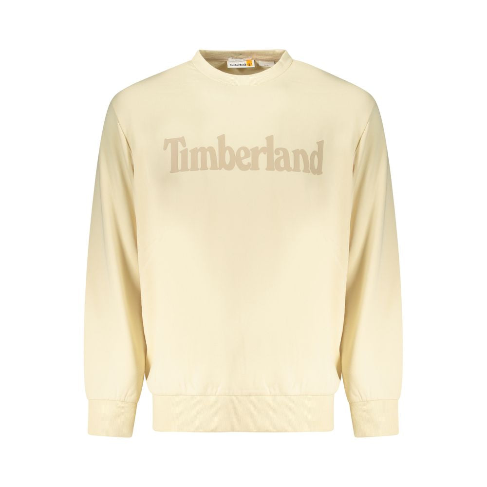 Timberland Beige Cotton Men's Sweatshirt