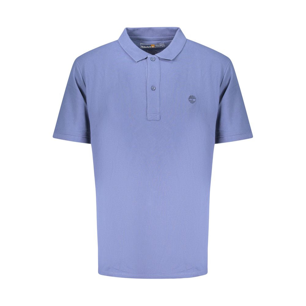 Timberland Men's Blue Cotton Polo Shirt