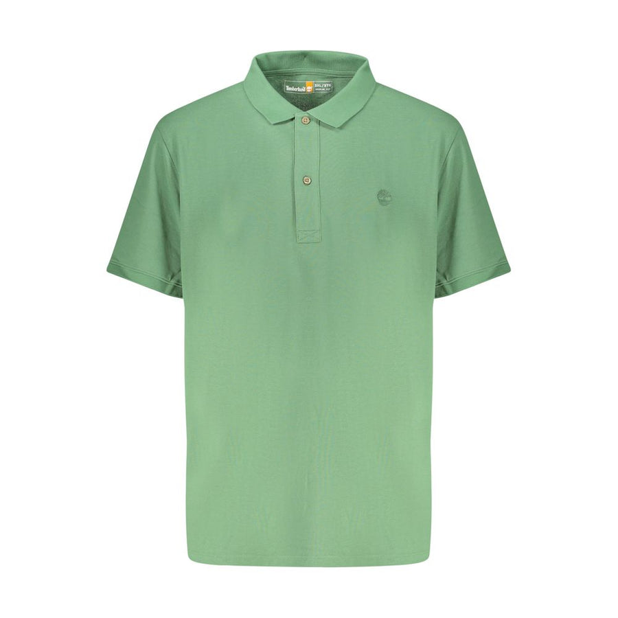 Timberland Green Cotton Polo Shirt for Men