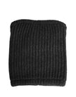 Dolce & Gabbana Schwarzer Kaschmir-Strick-Herren-Winter-Schlauchschal