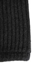 Dolce & Gabbana Schwarzer Kaschmir-Strick-Herren-Winter-Schlauchschal