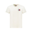 Tommy Hilfiger Weißes Herren-T-Shirt aus Baumwolle