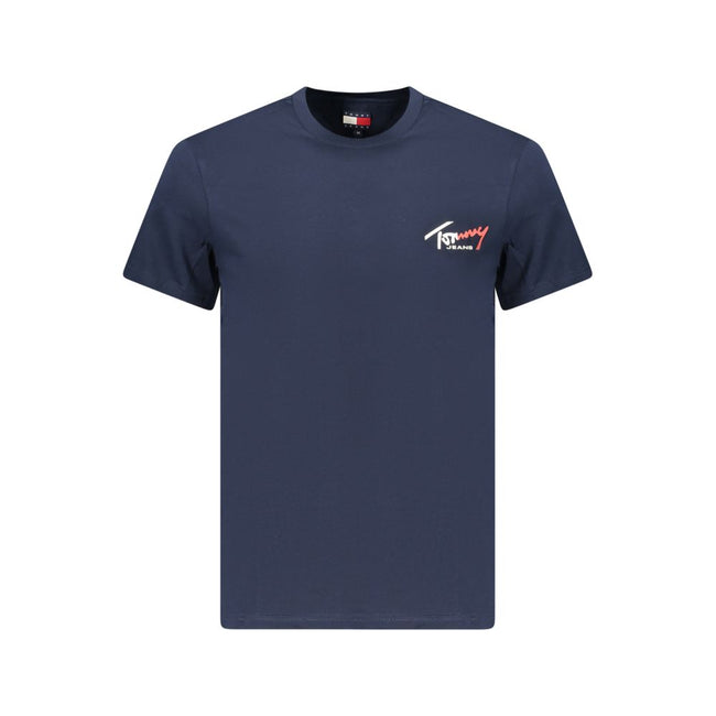 Tommy Hilfiger Blu Baumwoll-T-Shirt für Herren