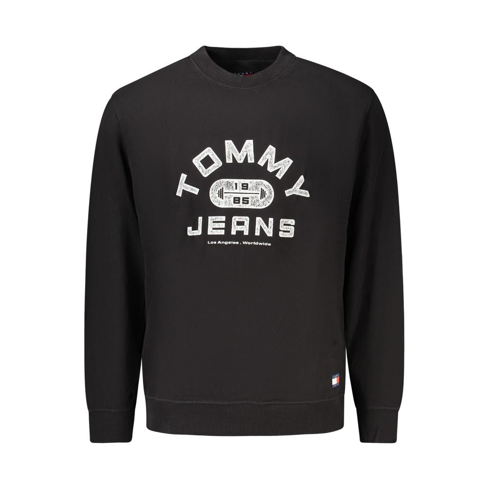 Tommy Hilfiger Black Cotton Sweatshirt