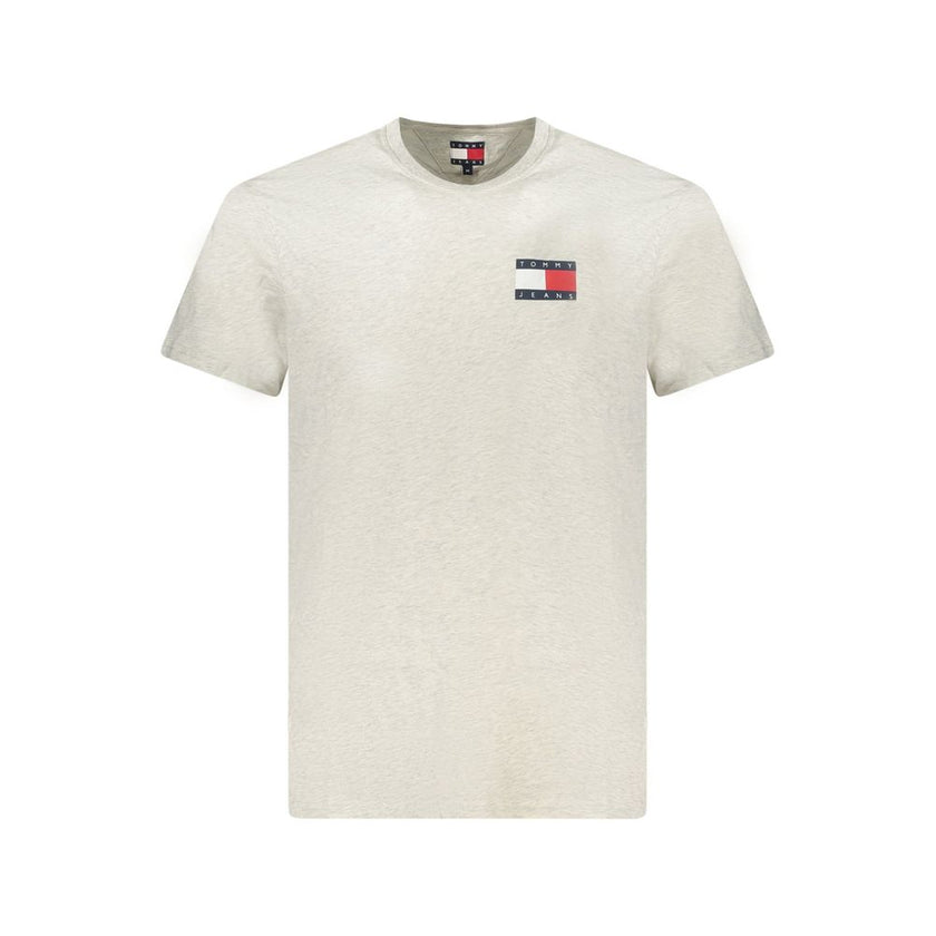 Tommy Hilfiger Grigio Baumwoll-T-Shirt für Herren