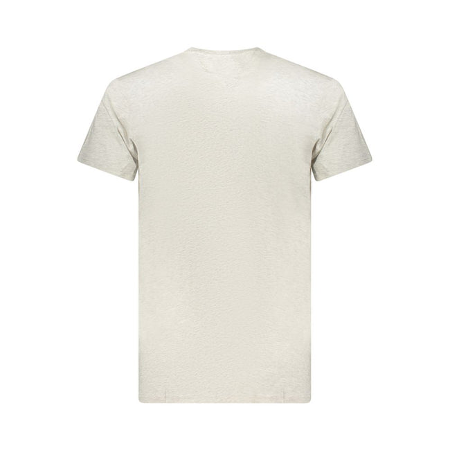 Tommy Hilfiger Grigio Baumwoll-T-Shirt für Herren