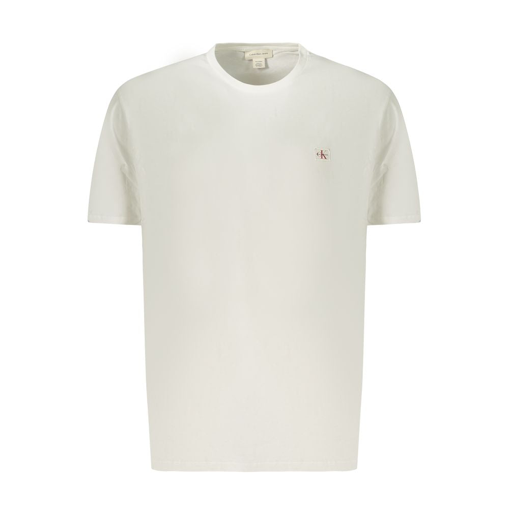 Calvin Klein Men's White Cotton T-Shirt
