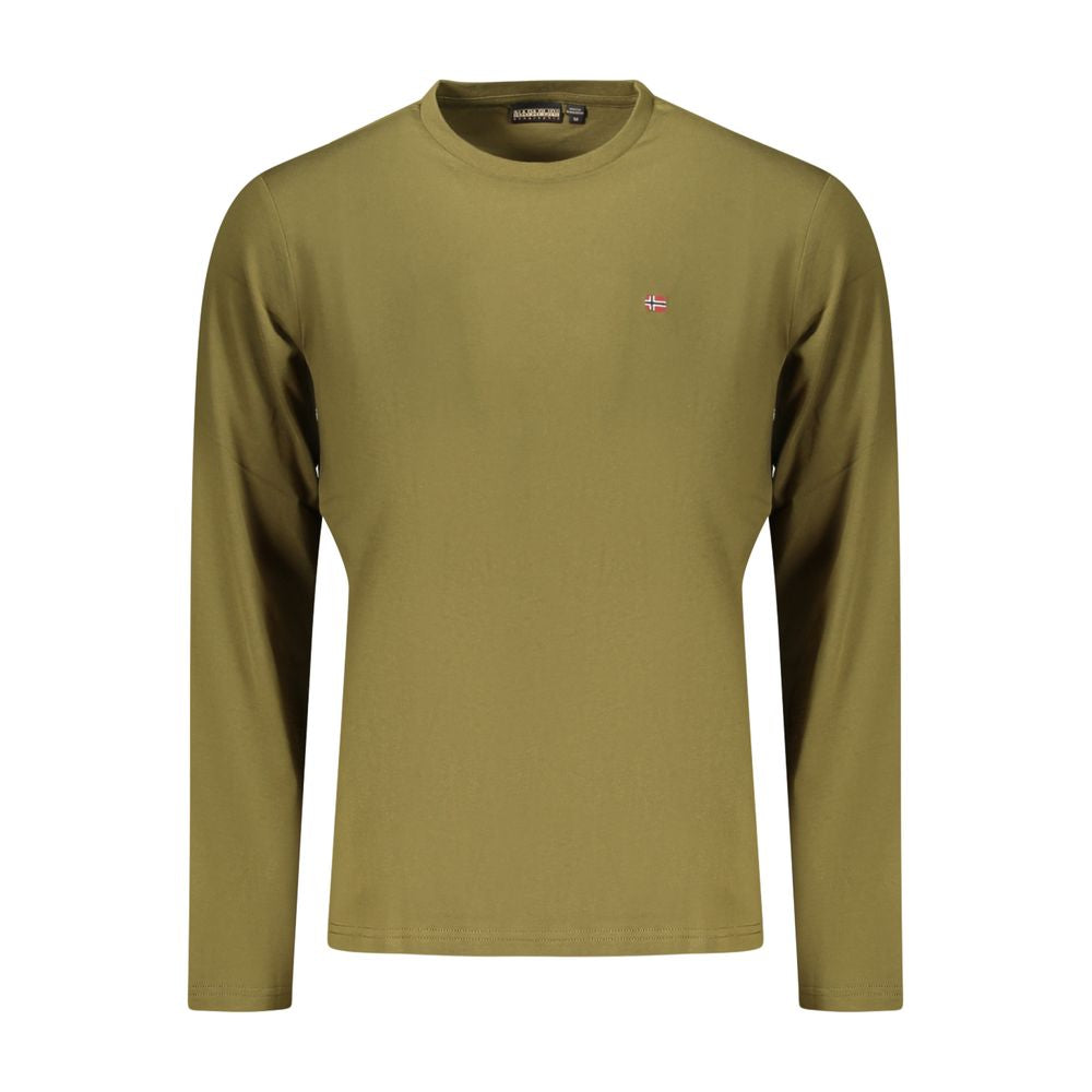Napapijri Verde Baumwoll-T-Shirt für Herren