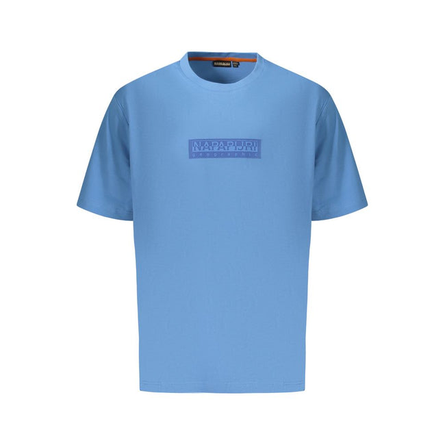 Napapijri Azzurro Baumwoll-T-Shirt für Herren