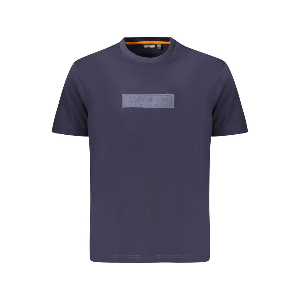 Napapijri Blu Baumwoll-T-Shirt für Herren