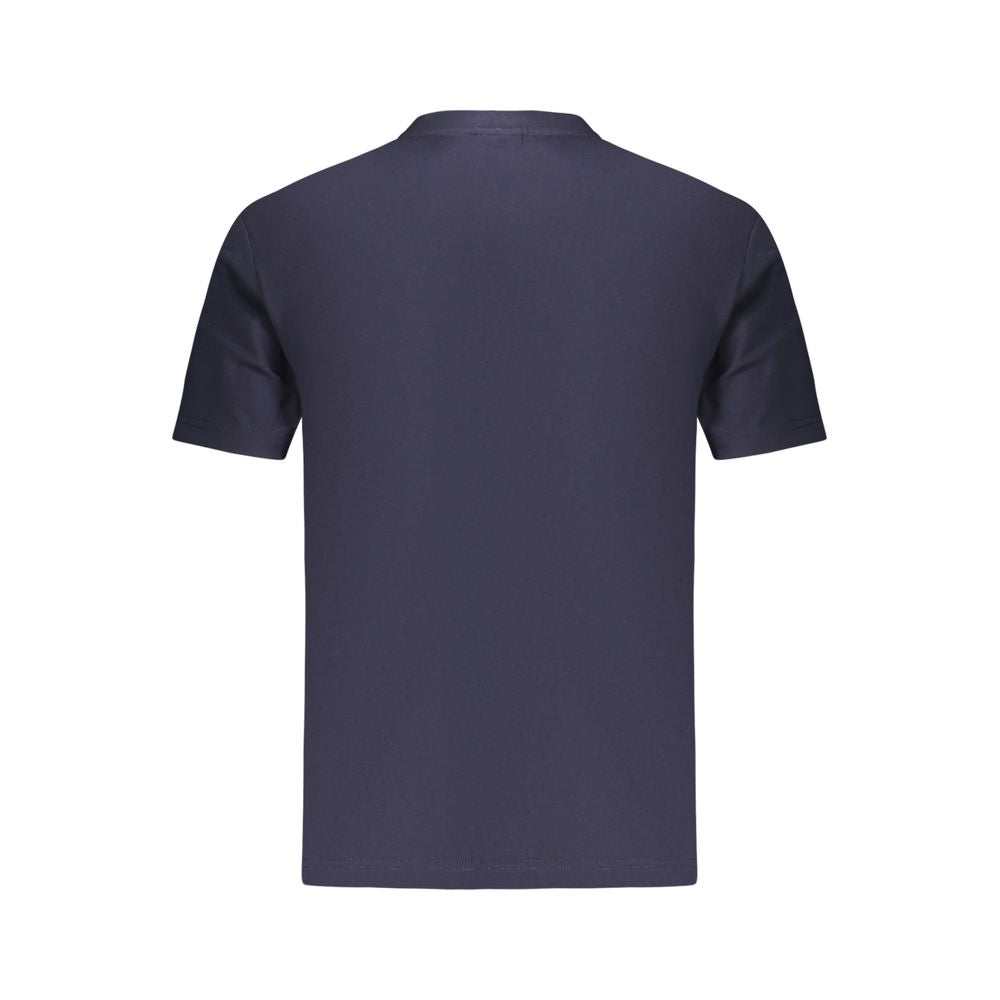 Napapijri Blu Baumwoll-T-Shirt für Herren