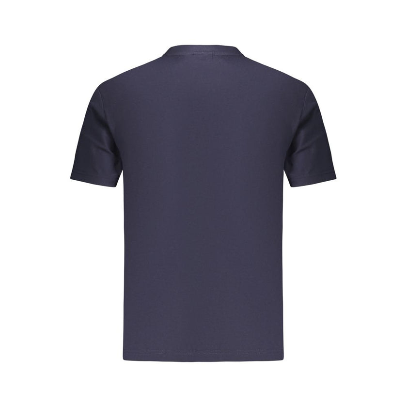 Napapijri Blu Baumwoll-T-Shirt für Herren