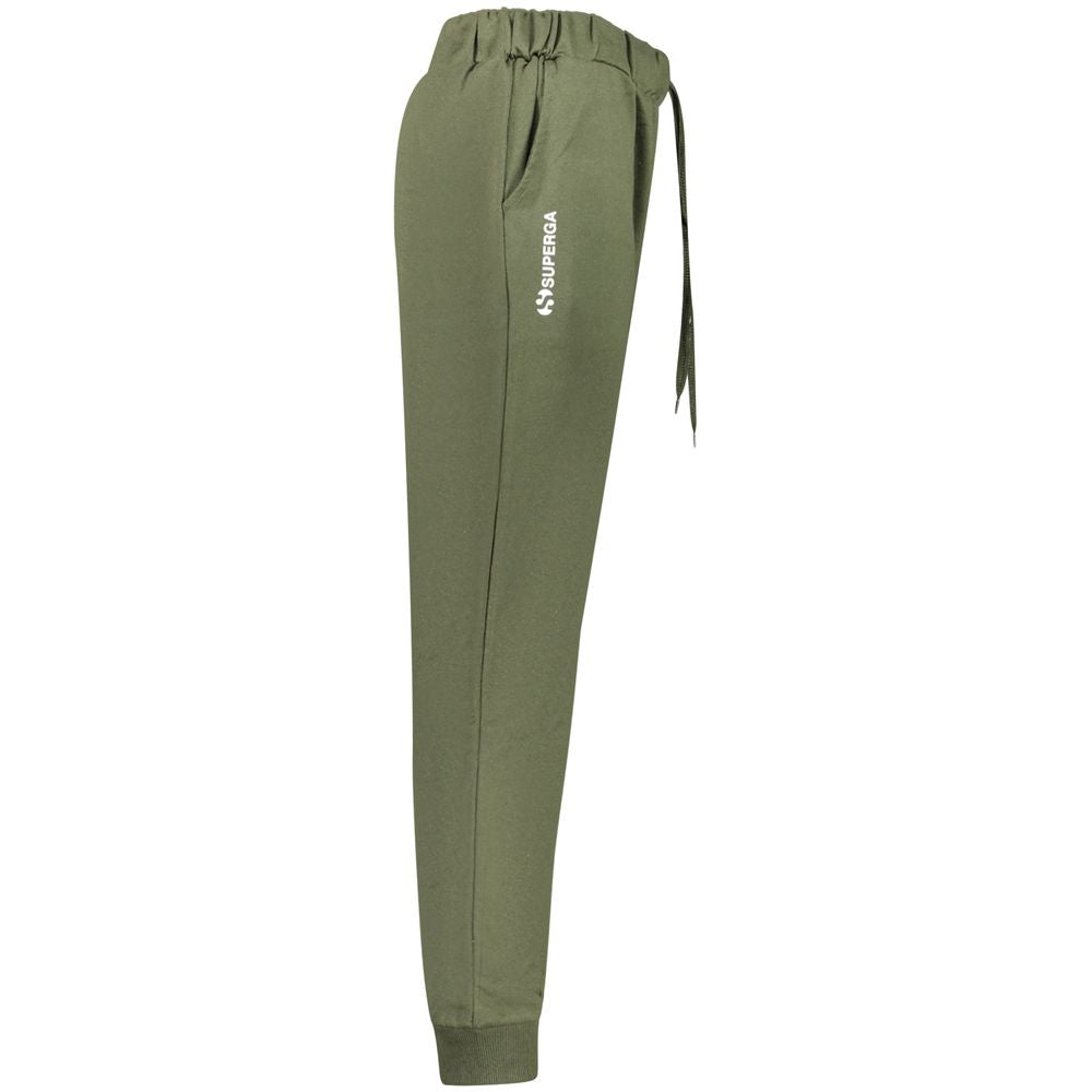 Superga Verde Baumwoll-Herren-Jogginghose